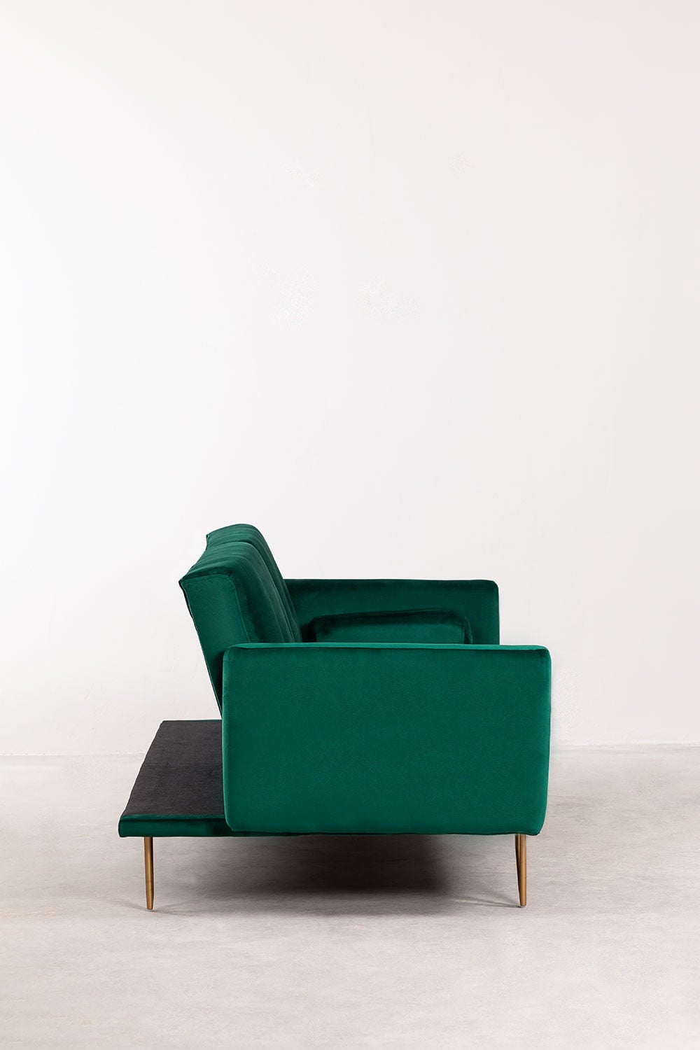 3-osobowa rozkładana sofa z aksamitu Jehrd, obrazek w galerii 5