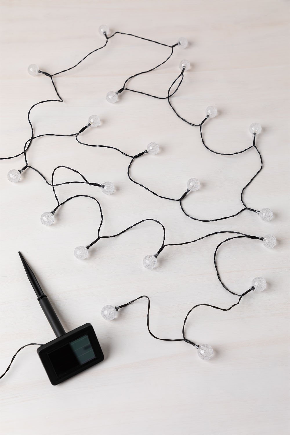 Girlanda LED z ładowarką solarną Korjo Style, obrazek w galerii 3