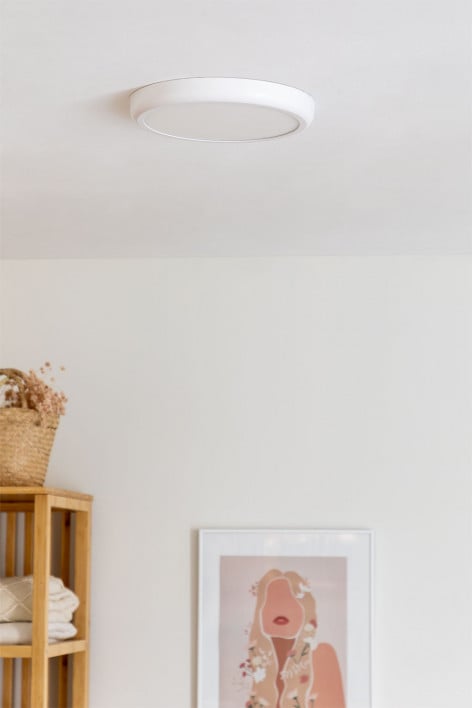 Aluminiowa lampa sufitowa LED Tarik Ø30 cm