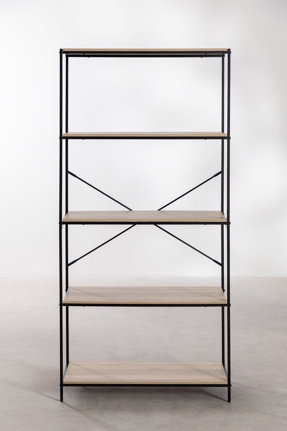 Regal z drewna i metalu Baxter, obrazek w galerii 4