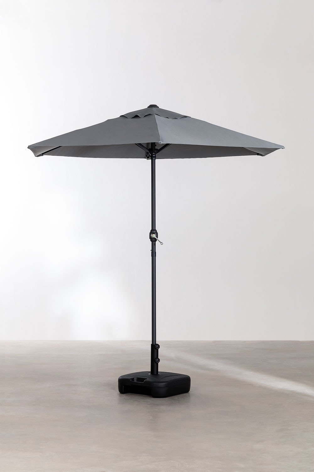 Parasol z tkaniny i stali (Ø207 cm) Masey, obrazek w galerii 1