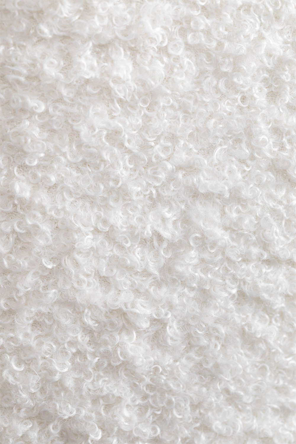 Krzesło do jadalni z tkaniny bouclé Markina, obrazek w galerii 7