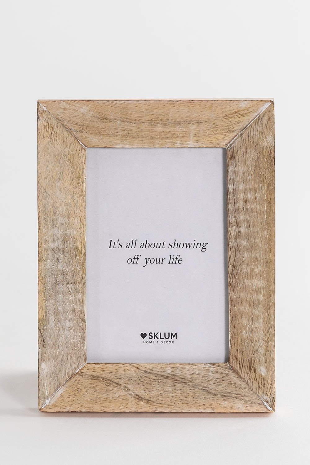 Ramka na zdjęcia z drewna mango Edron  , obrazek w galerii 3