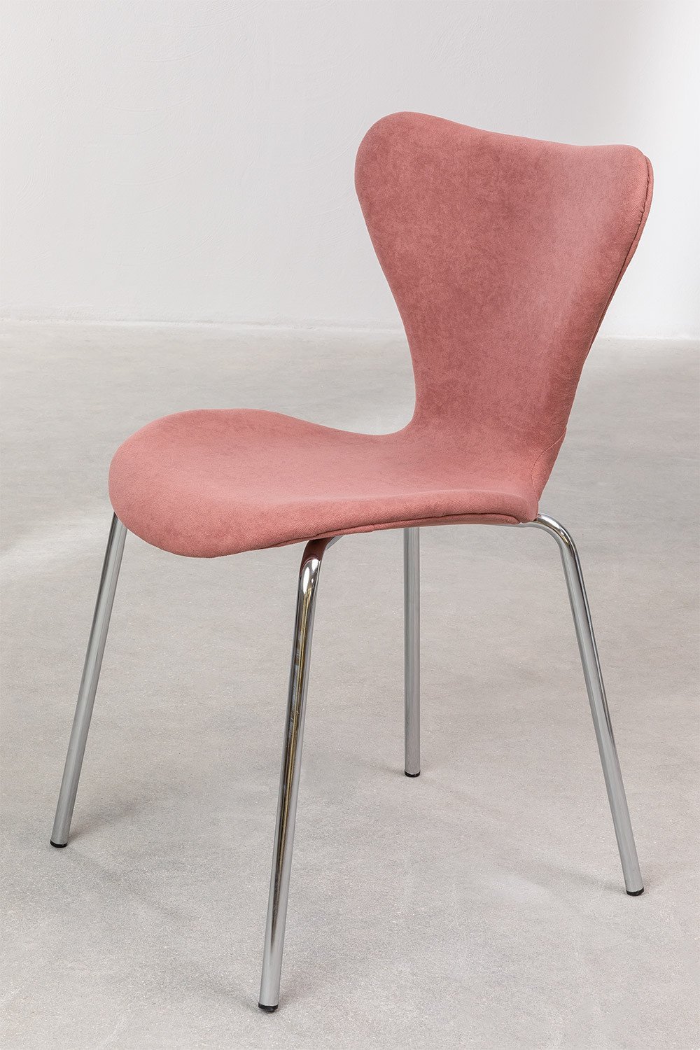 Tapicerowane krzesło do jadalni w stylu Uit, obrazek w galerii 2