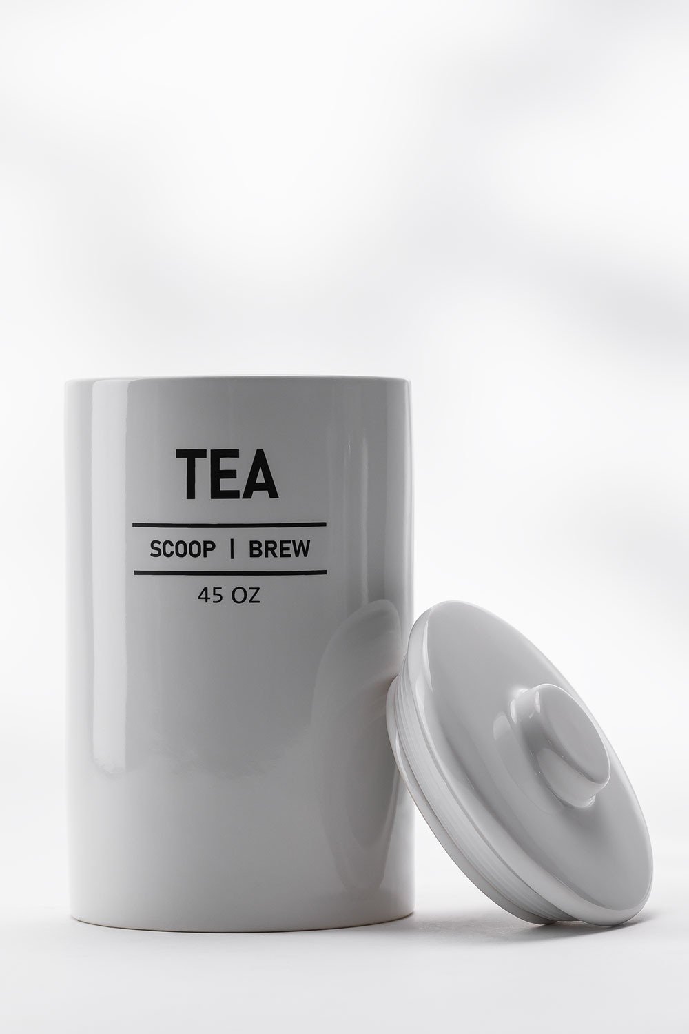 Słoik na herbatę 127 cl z ceramiki Yorts, obrazek w galerii 3