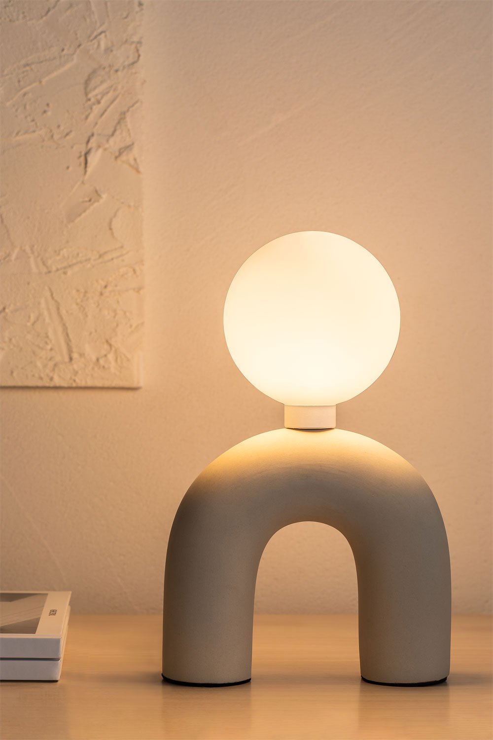 Ceramiczna lampa stolowa Galva, obrazek w galerii 2