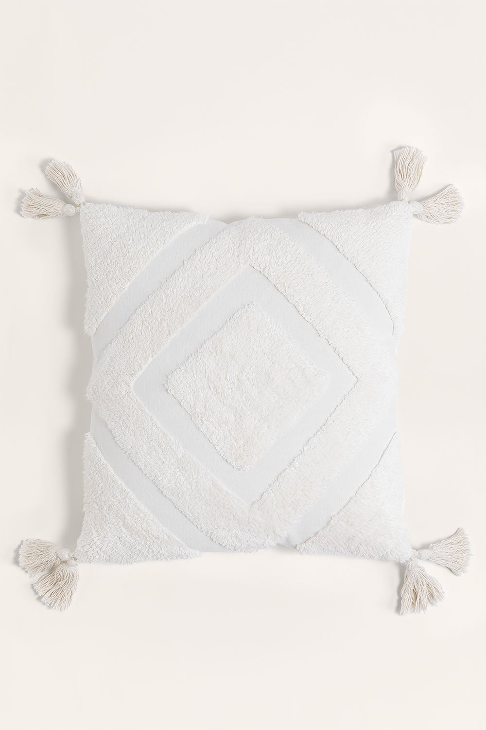 Kwadratowa poduszka z bawełny (45x45 cm) Sowyer, obrazek w galerii 1
