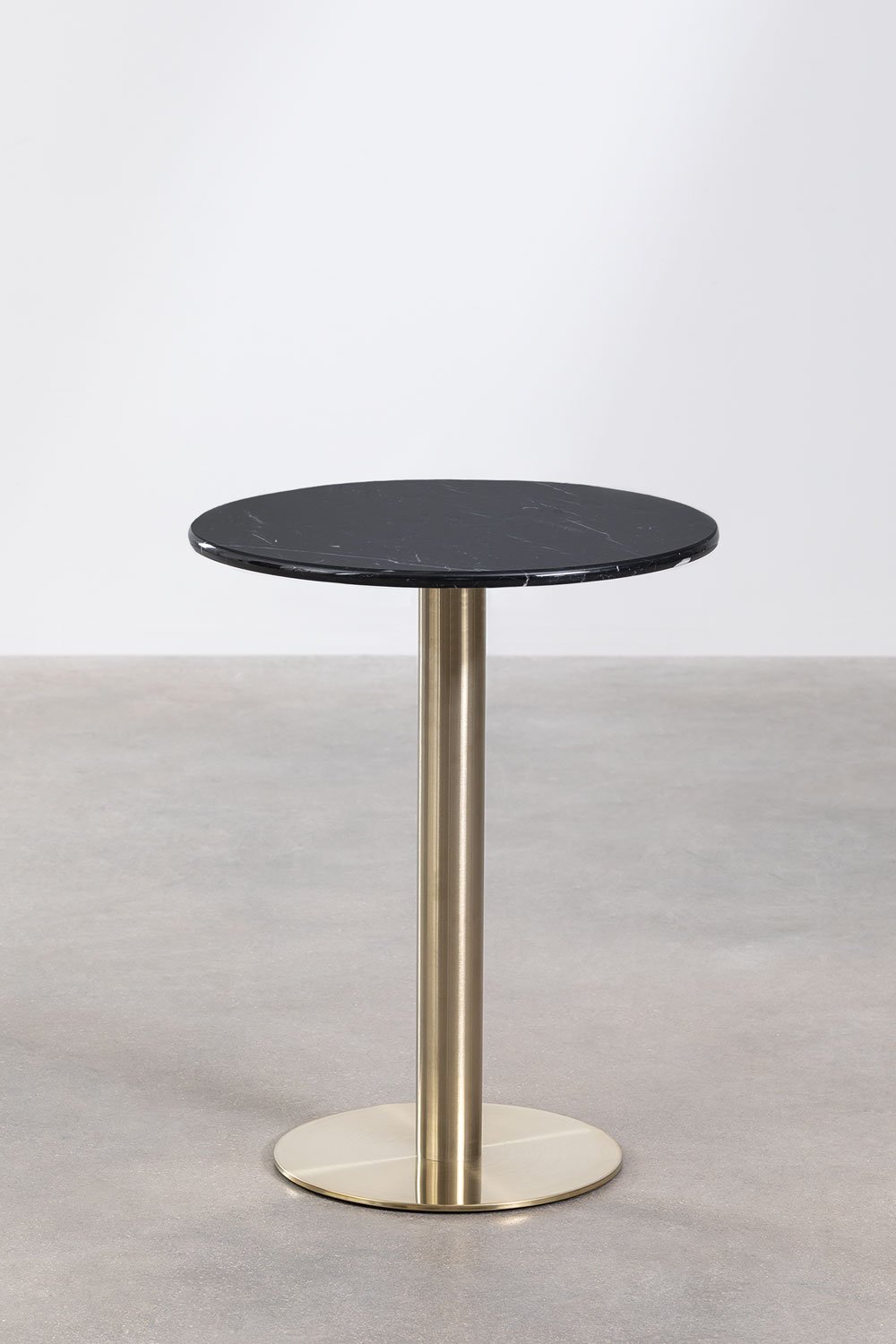 Okrągły stół barowy z marmuru Cosmopolitan, obrazek w galerii 1