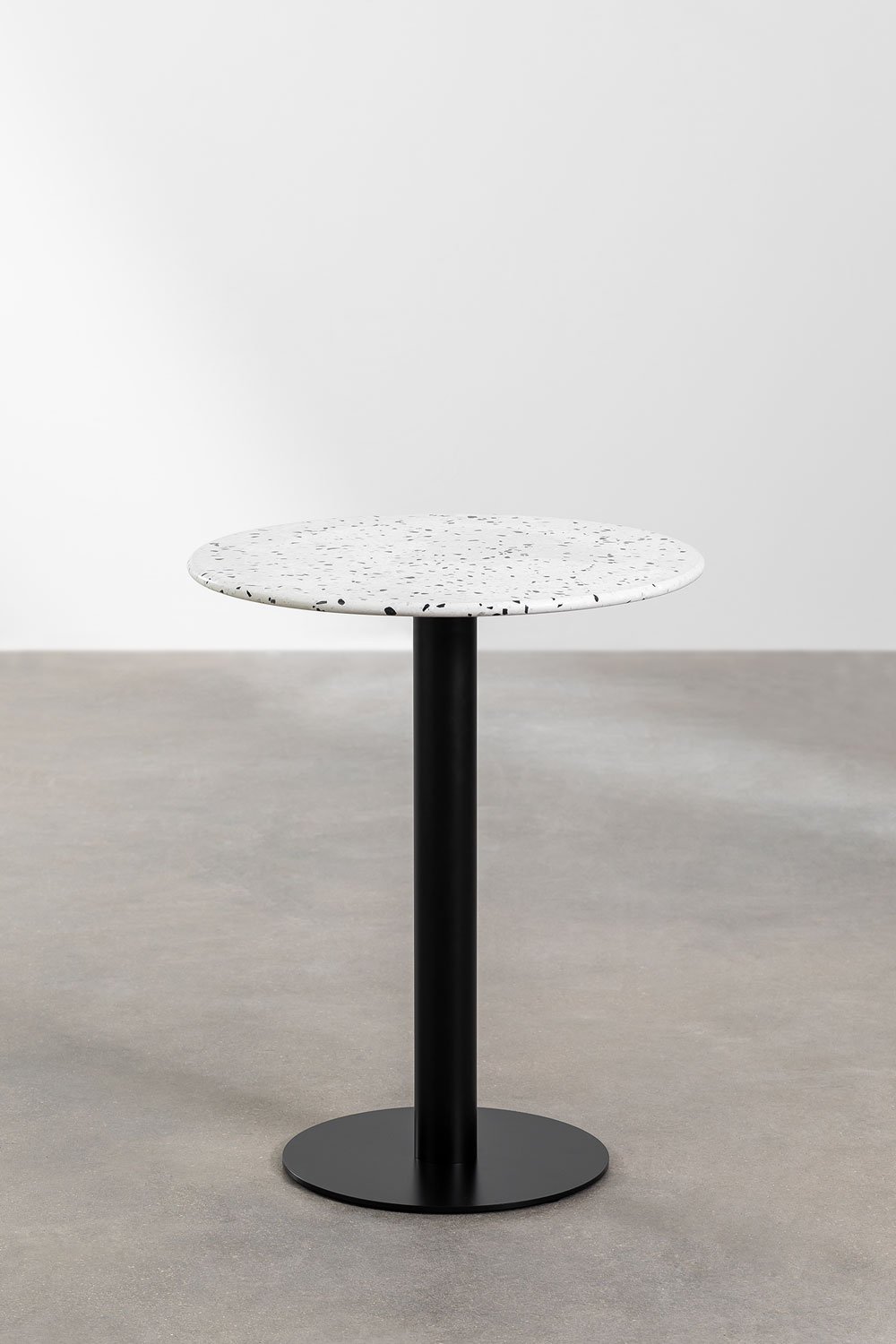 Okrągły stolik barowy z lastryko (Ø60 cm) Dolce, obrazek w galerii 1
