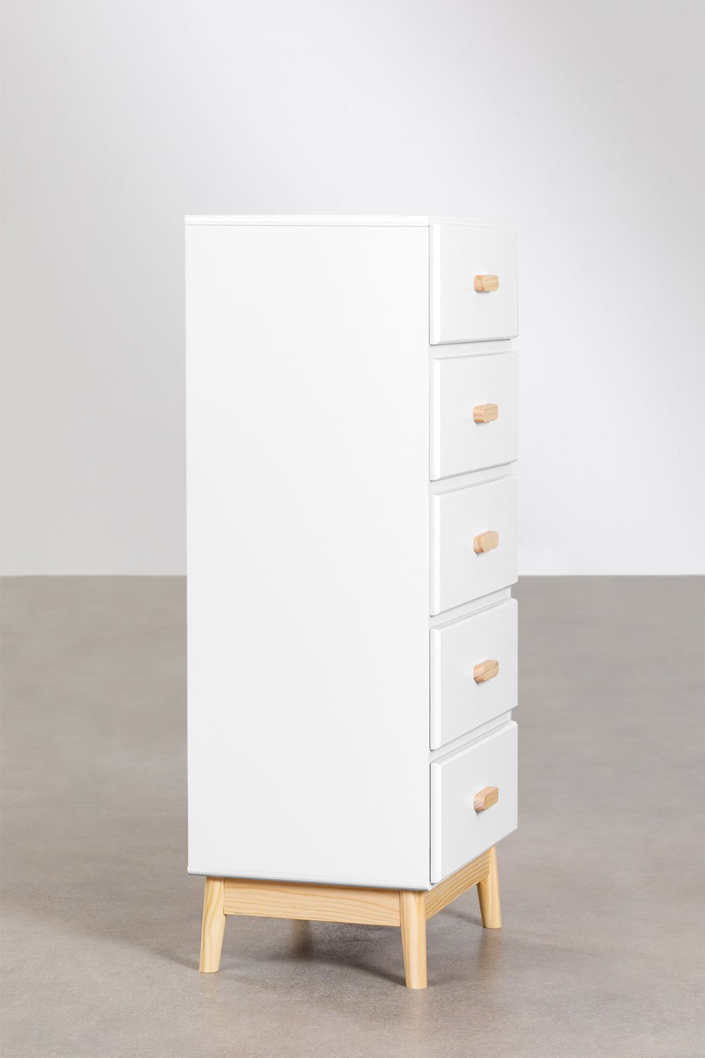 Komoda z MDF i drewna sosnowego Tom Kids, obrazek w galerii 4