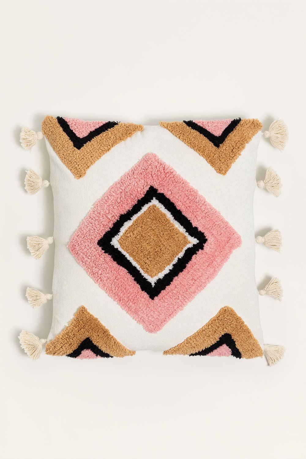 Kwadratowa poduszka z bawełny (45x45 cm) Nikos, obrazek w galerii 1