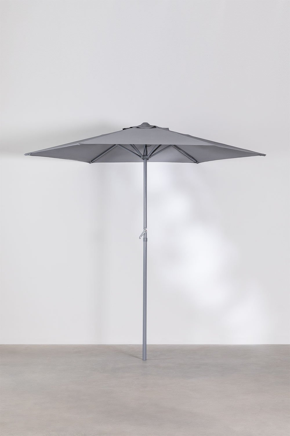 Parasol z tkaniny i stali (Ø235 cm) Jaden , obrazek w galerii 2