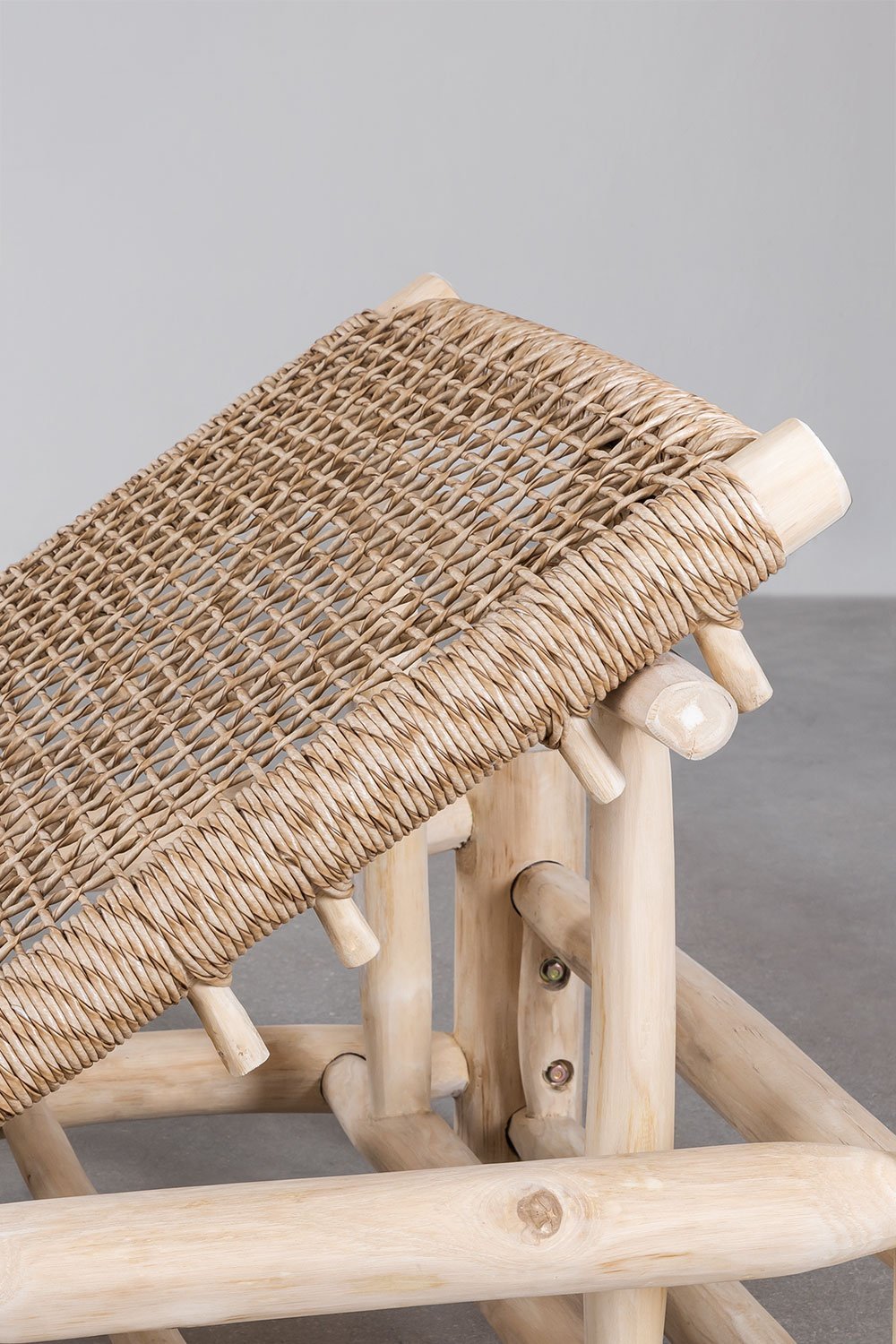 Rozkładany fotel wypoczynkowy z drewna tekowego Bientina, obrazek w galerii 7