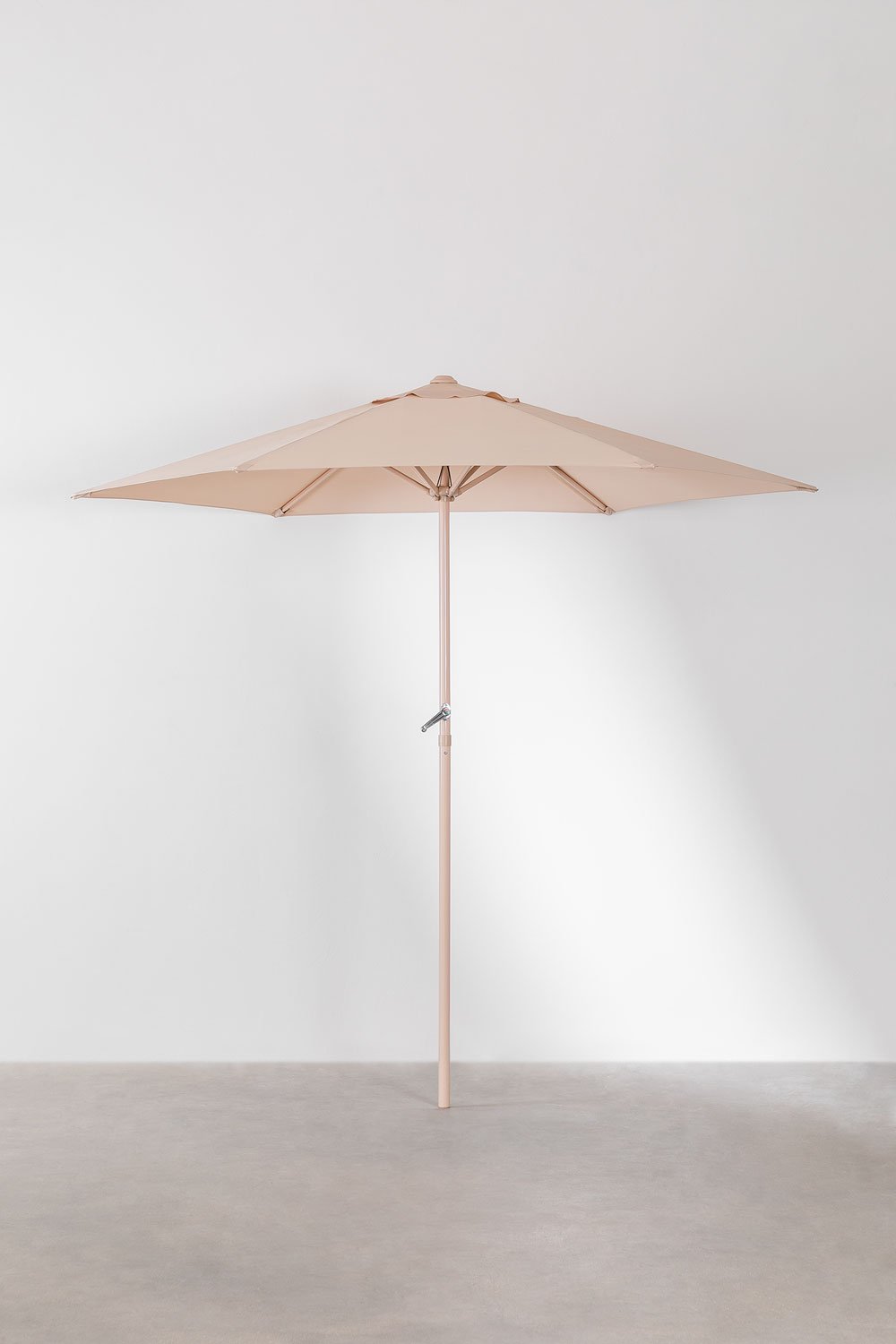 Parasol z tkaniny i stali (Ø235 cm) Jaden , obrazek w galerii 2