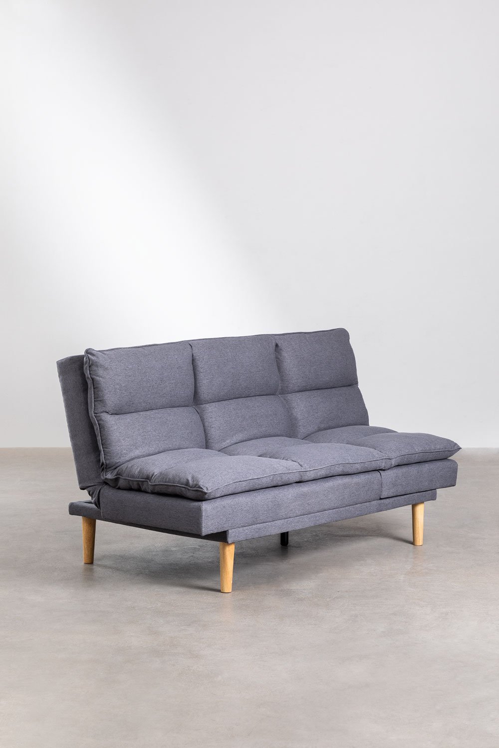 Dwuosobowa rozkładana sofa z tkaniny Veka, obrazek w galerii 4