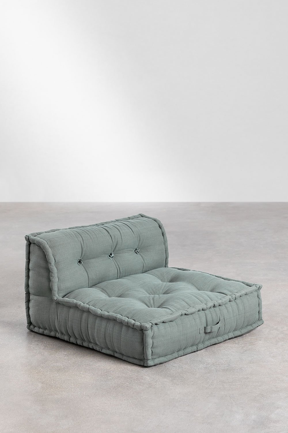 Środkowa sofa modułowa z bawełny Dhel, obrazek w galerii 1