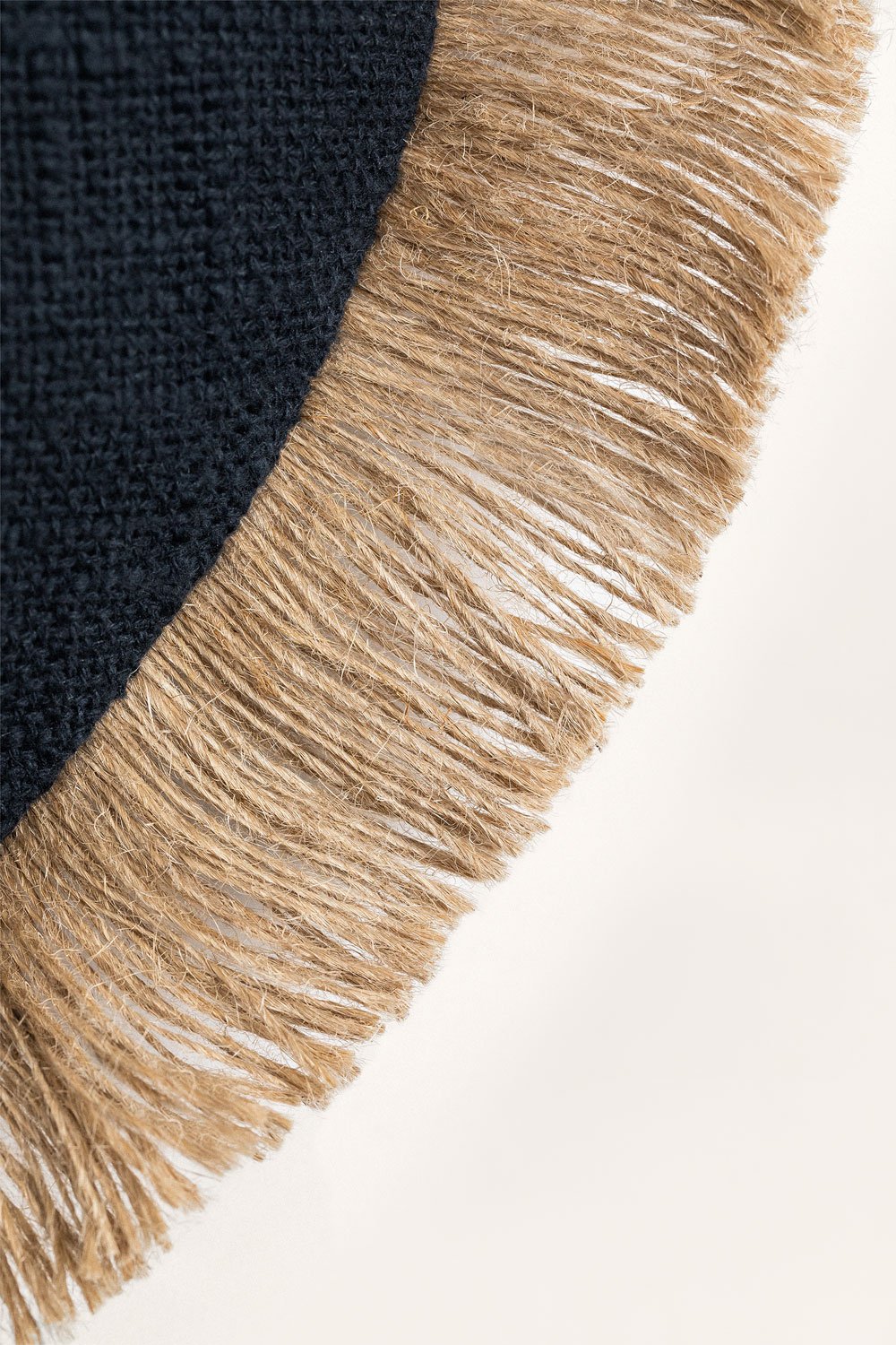 Okrągła poduszka bawełniana (ø40 cm) Paraiba, obrazek w galerii 6