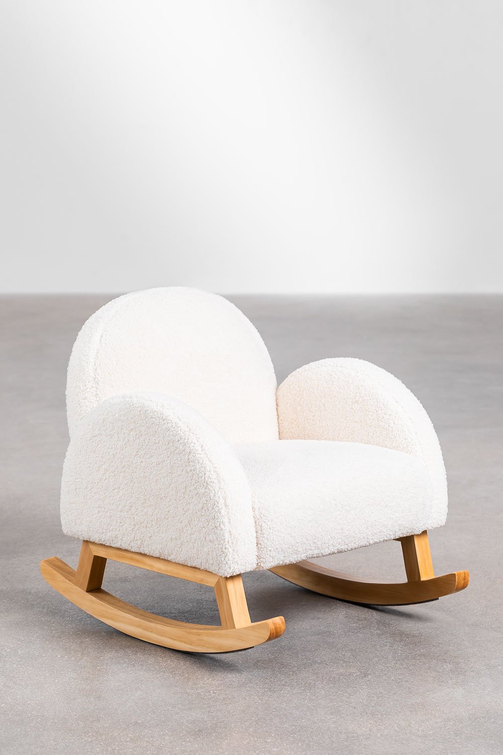 Fotel bujany Gigis Kids z owczej skóry, obrazek w galerii 3