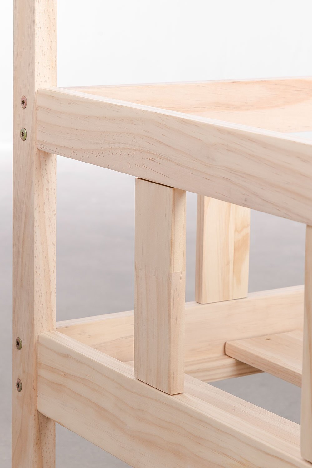 Łóżko do materaca 90 cm z drewna Kelly Kids, obrazek w galerii 6