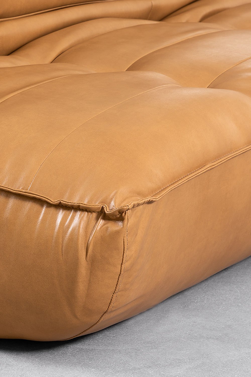 Sofa rozkładana 3-osobowa z ekoskóry Mati, obrazek w galerii 6