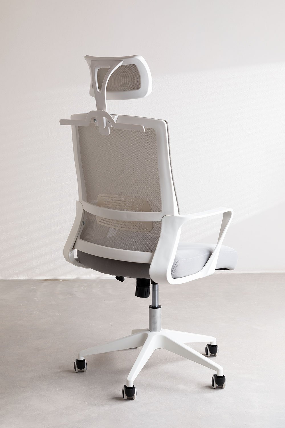 Krzesło biurowe na kółkach z podłokietnikami z polipropylenu Teill Colors, obrazek w galerii 4