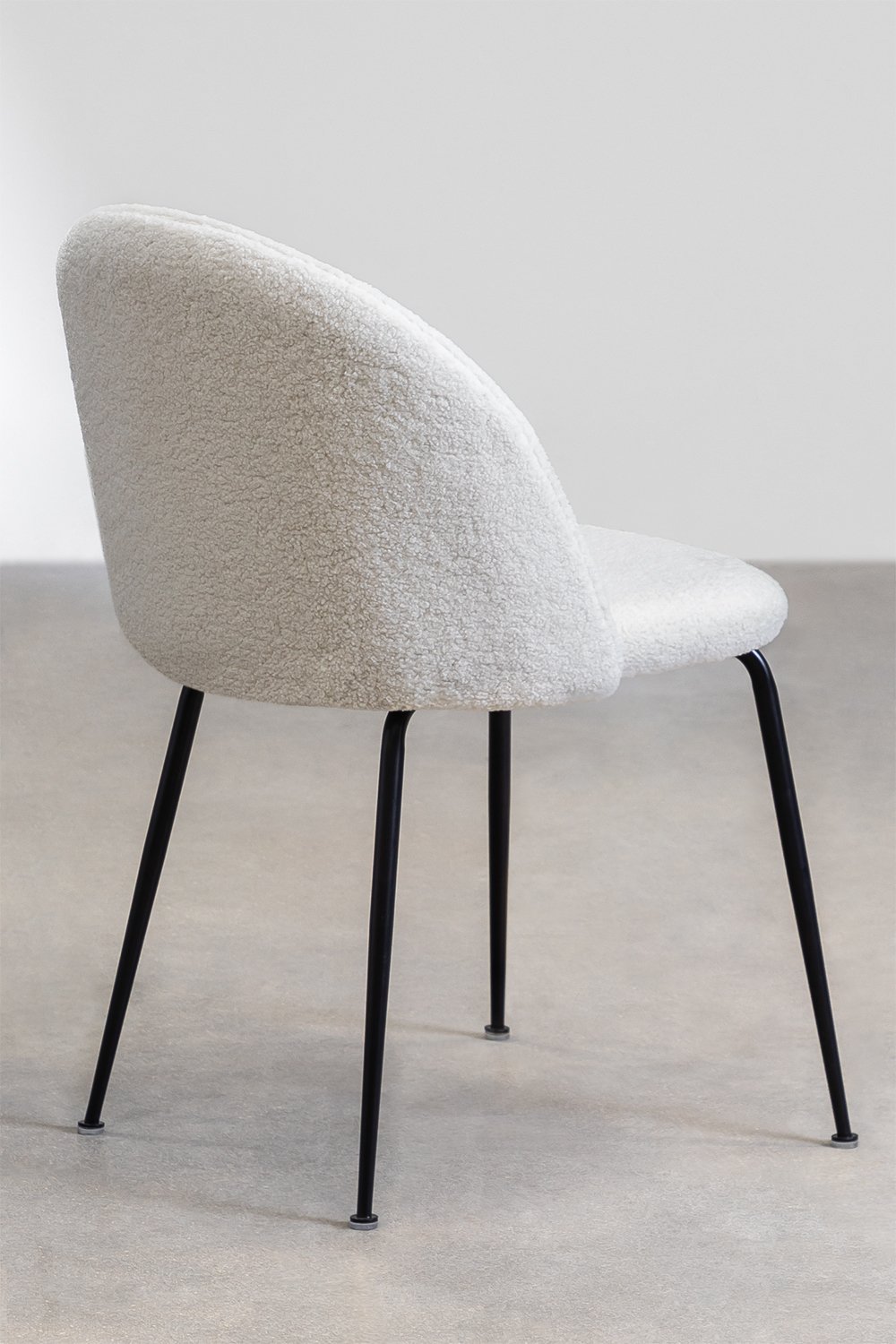 Zestaw 4 szenilowych krzeseł do jadalni Kana Design, obrazek w galerii 4