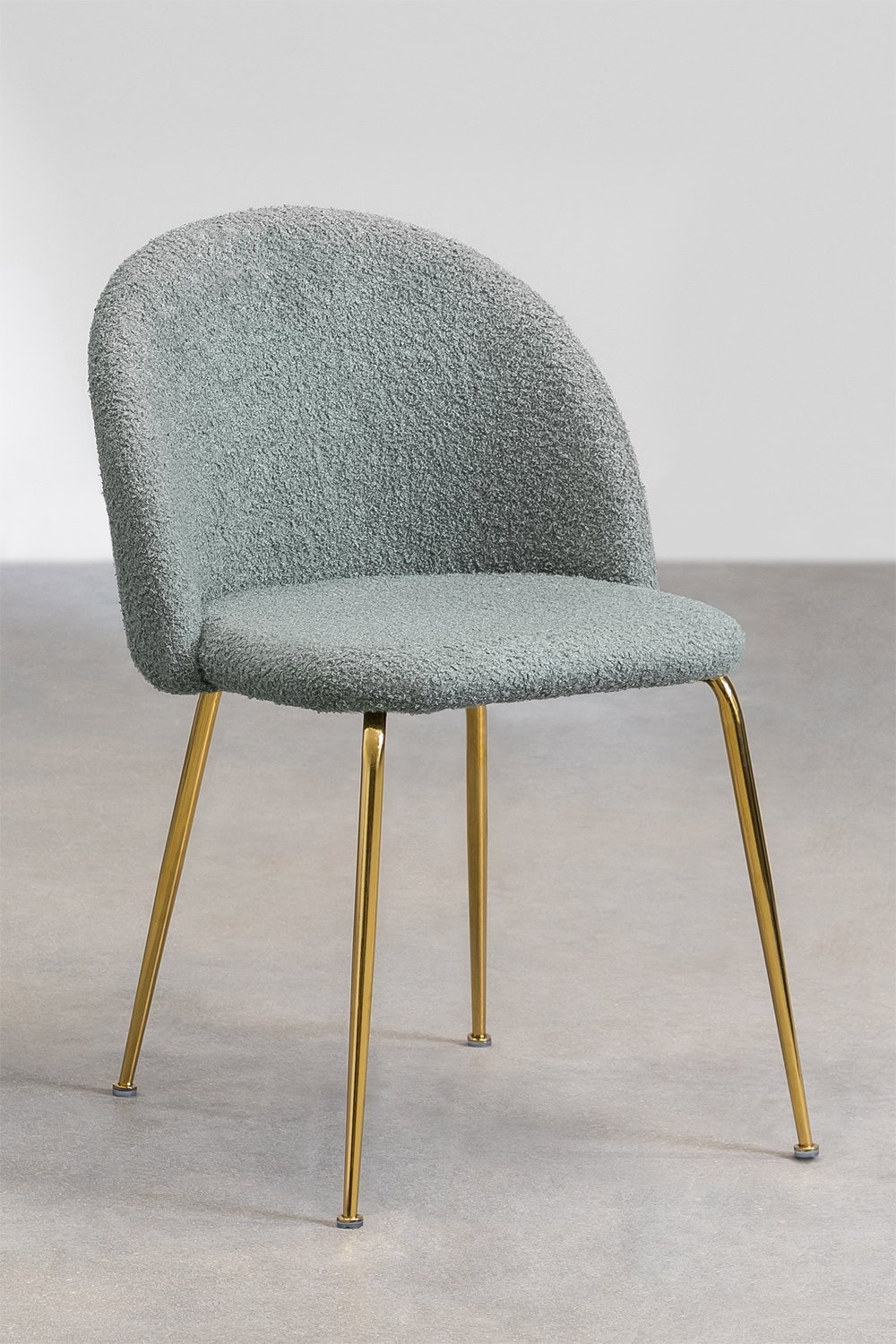 Zestaw 4 szenilowych krzeseł do jadalni Kana Design, obrazek w galerii 2