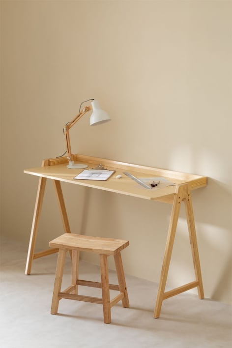 Drewniane biurko Kailo Style