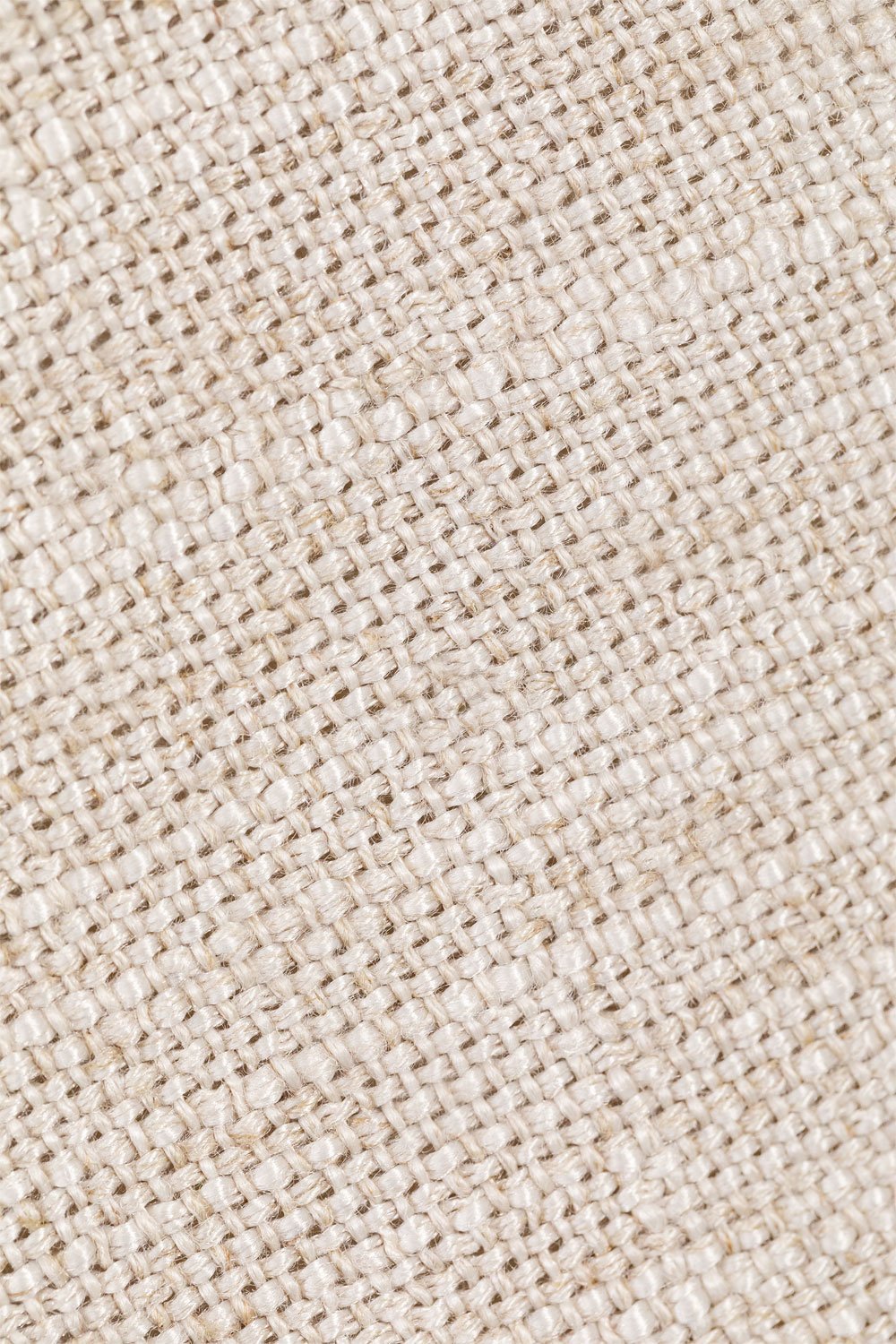 Wezgłowie łóżka 150cm beżowe lniane Barina, obrazek w galerii 5