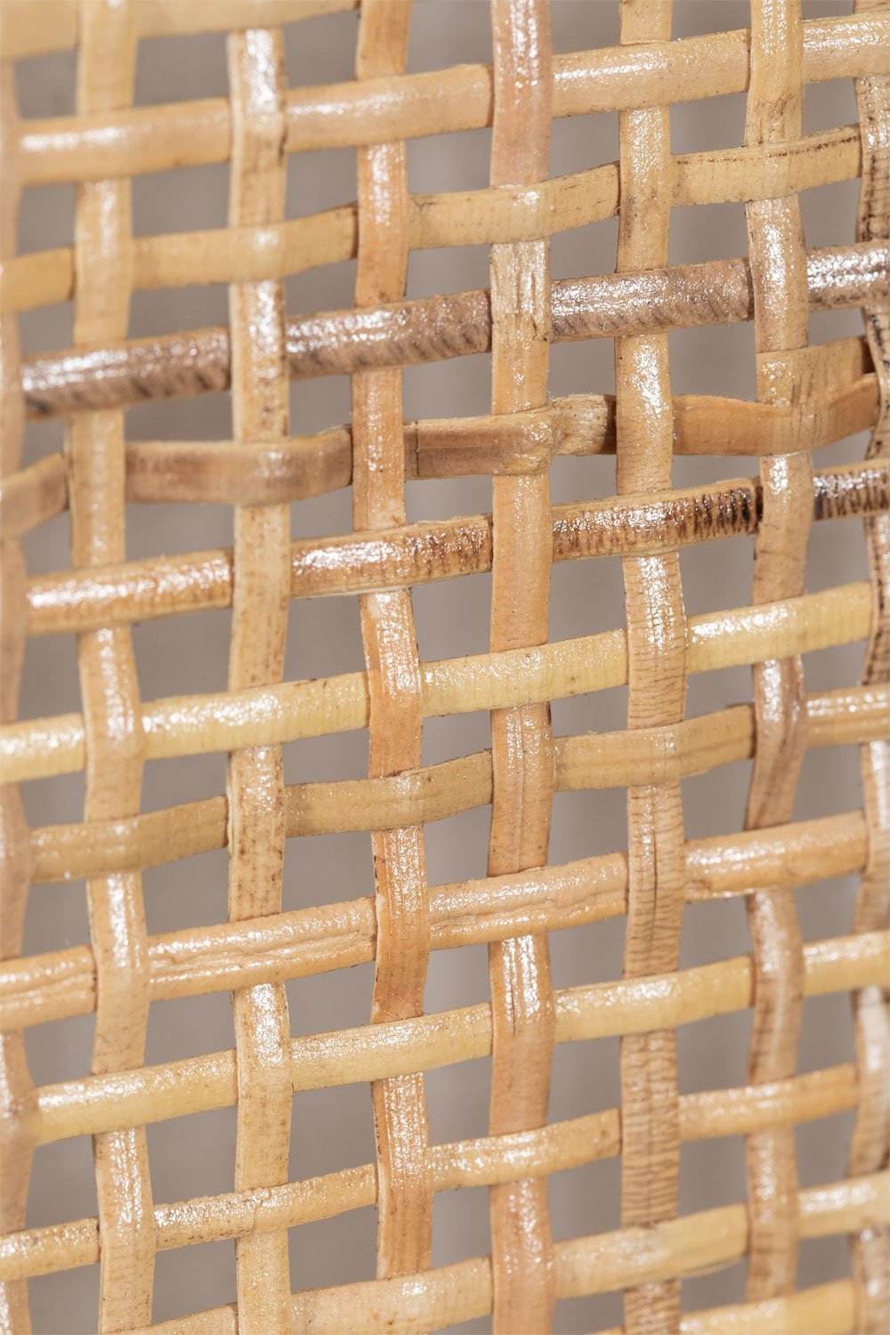 Wezgłowie łóżka 150cm z naturalnego brązowego rattanu Yivisc, obrazek w galerii 5