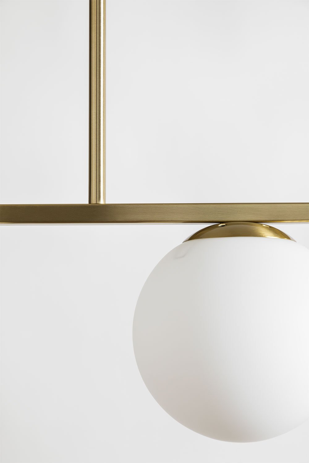 Lampa sufitowa z 5 szklanymi kloszami Uvol, obrazek w galerii 3