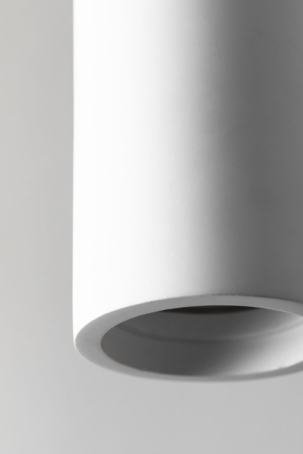 Lampa sufitowa z gipsu Selene, obrazek w galerii 4