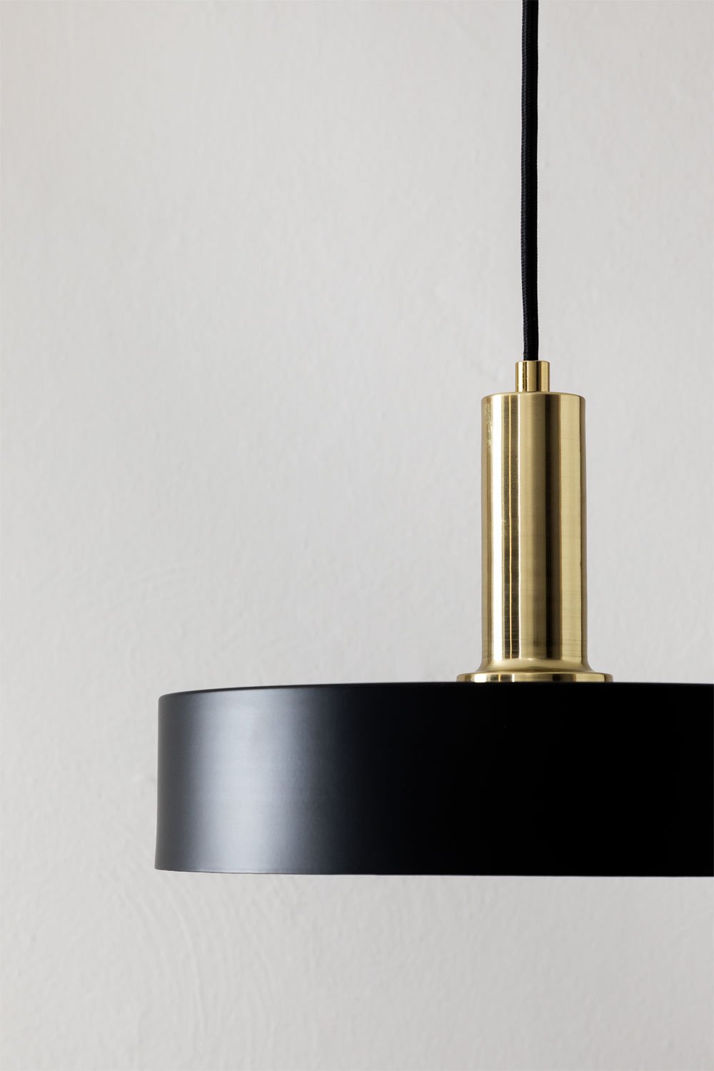 Żelazna lampa sufitowa (ø30 cm) Berien, obrazek w galerii 4