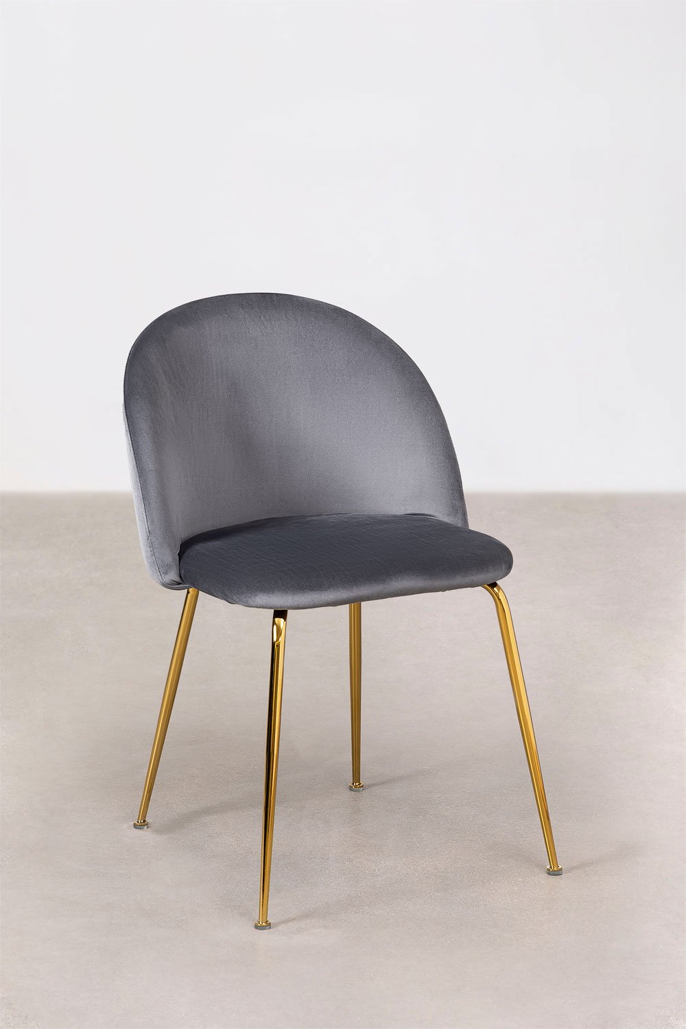 Krzesło jadalniane z aksamitu Kana Design, obrazek w galerii 3