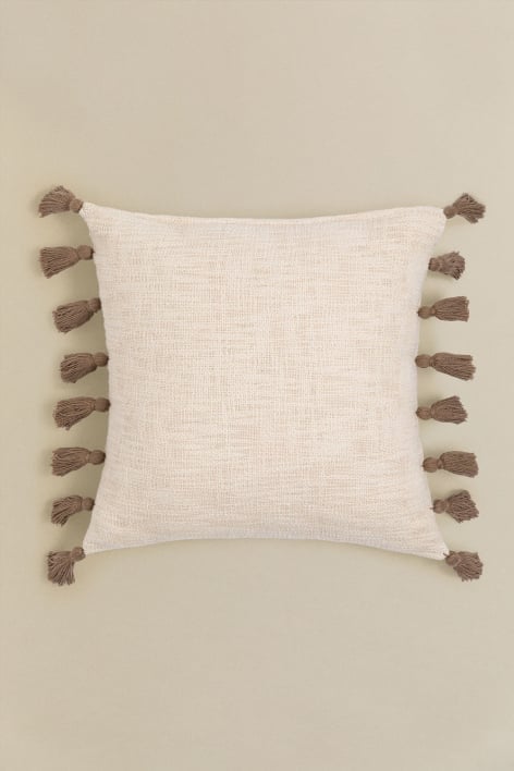 Kwadratowa poduszka z bawełny (45x45 cm) Botucau