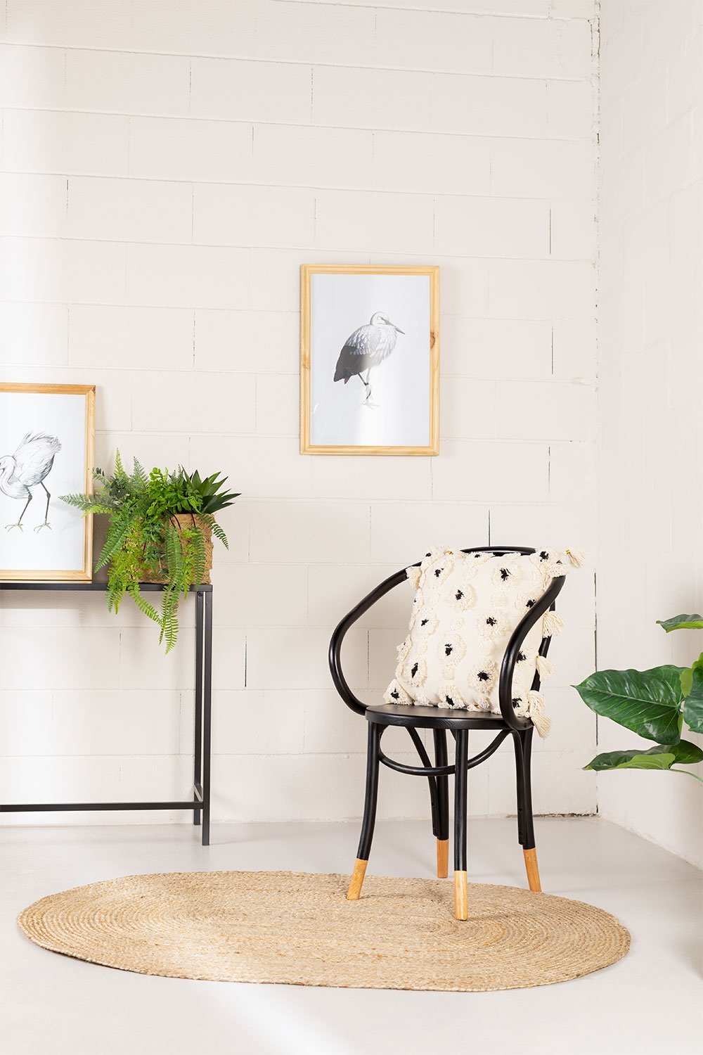 Dywan owalny z naturalnej juty (141x99,5 cm) Tempo, obrazek w galerii 4