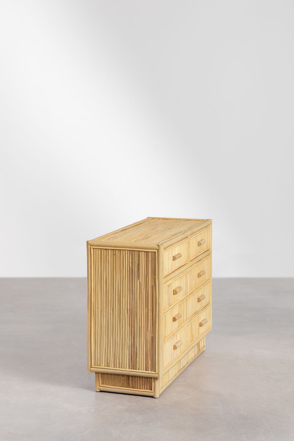 Komoda z rattanu Leiremy     , obrazek w galerii 4