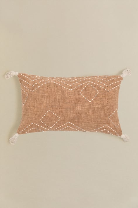 Prostokątna poduszka z bawełny (30x50 cm) Biara