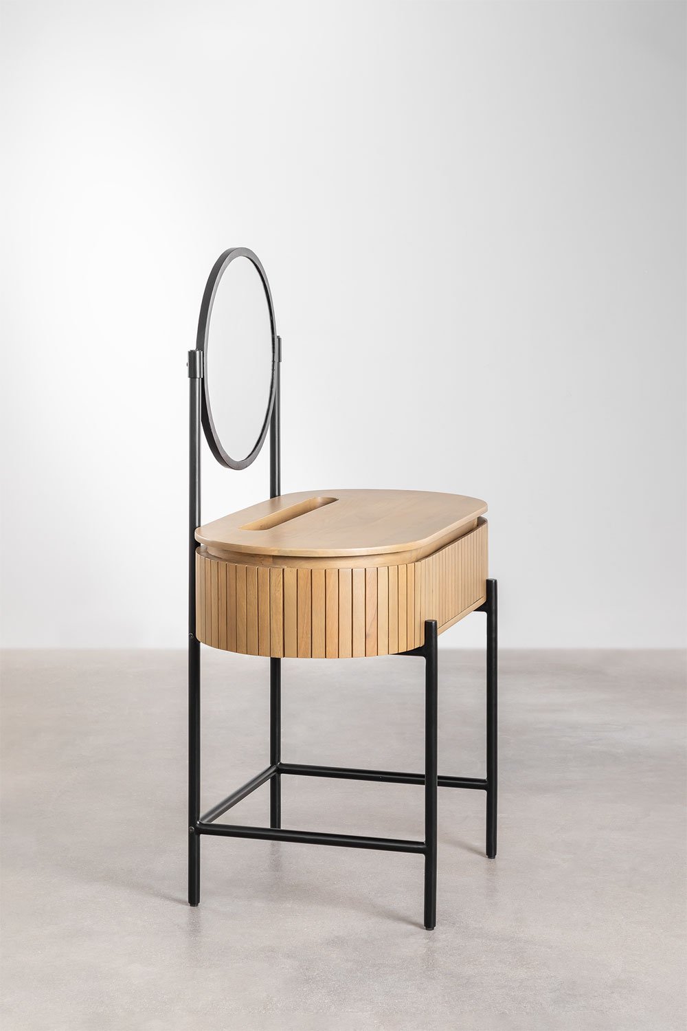 Toaletka z drewna mango Analis, obrazek w galerii 3