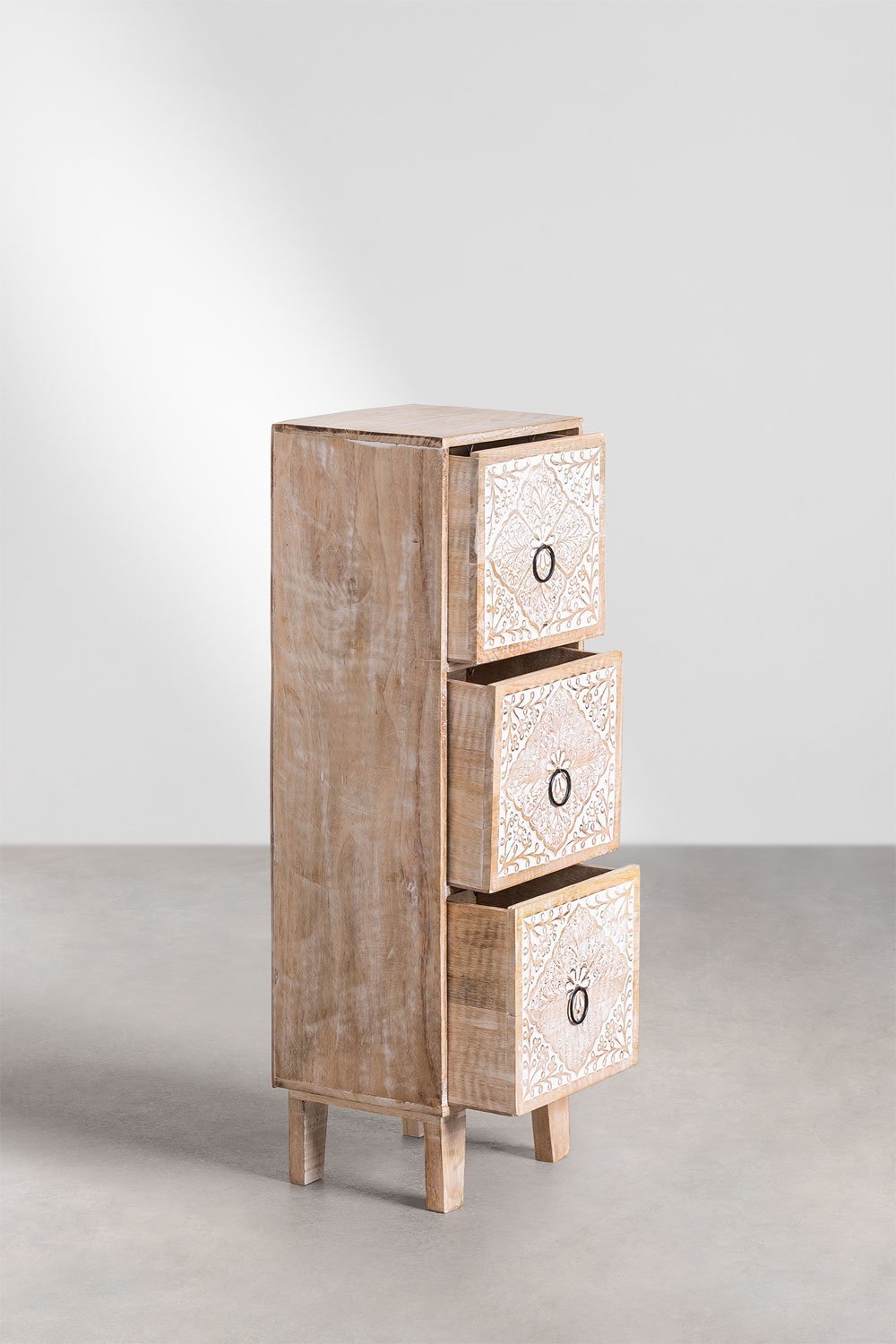 Komoda Baydan z drewna mango, obrazek w galerii 3