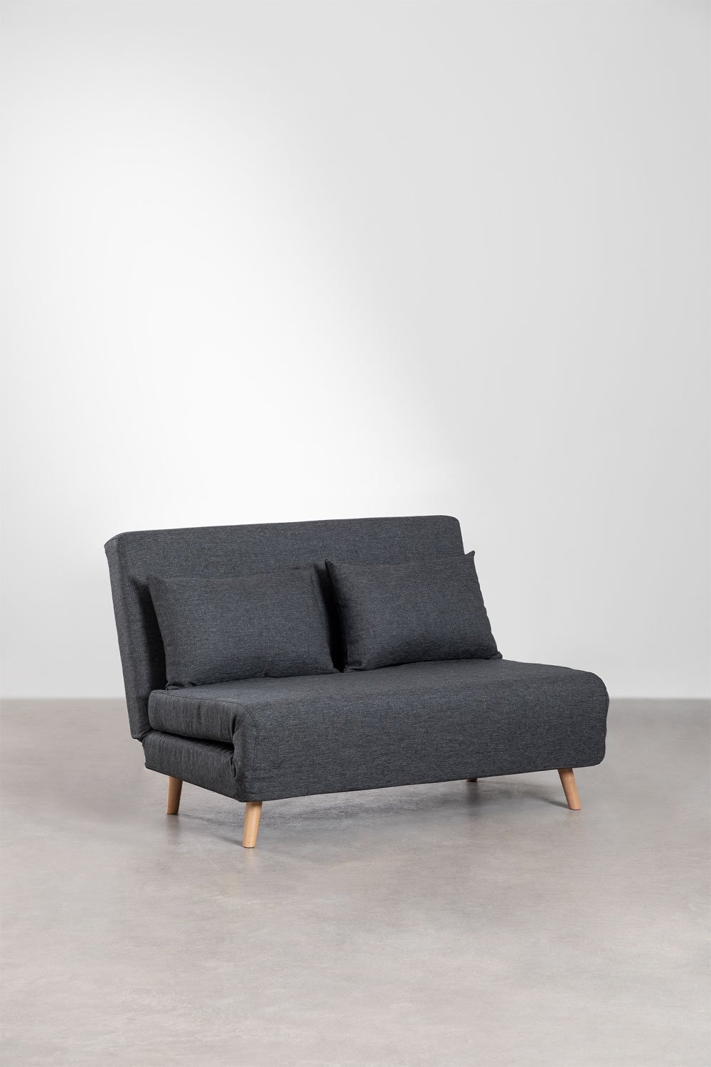 Sofa rozkładana 2-osobowa z tkaniny Elen, obrazek w galerii 3