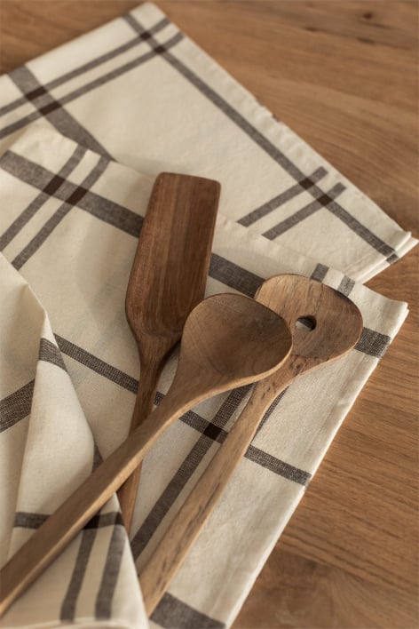 Zestaw 2 ściereczek kuchennych z bawełny Ducase