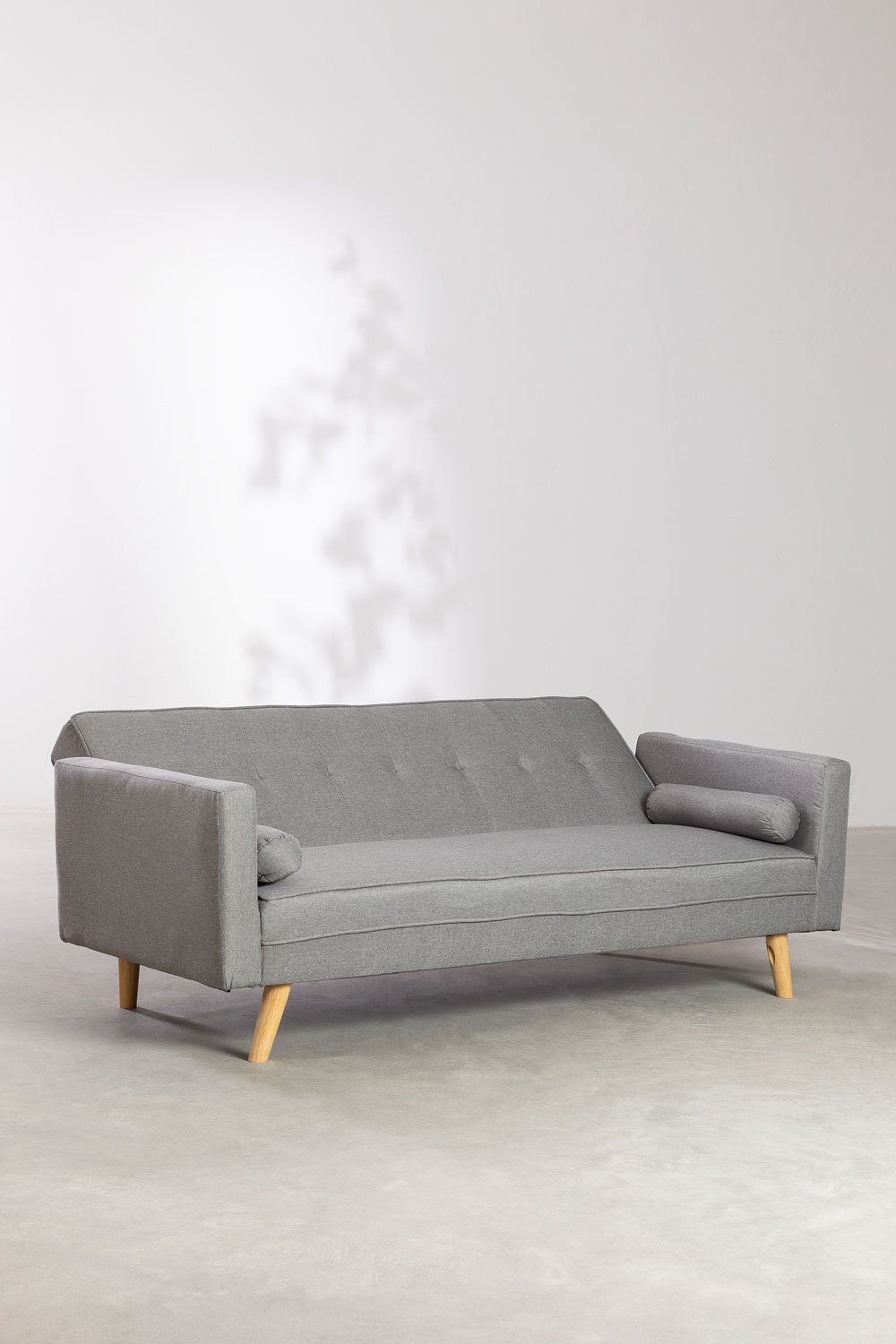 3-osobowa rozkładana sofa z lnu Davir, obrazek w galerii 4