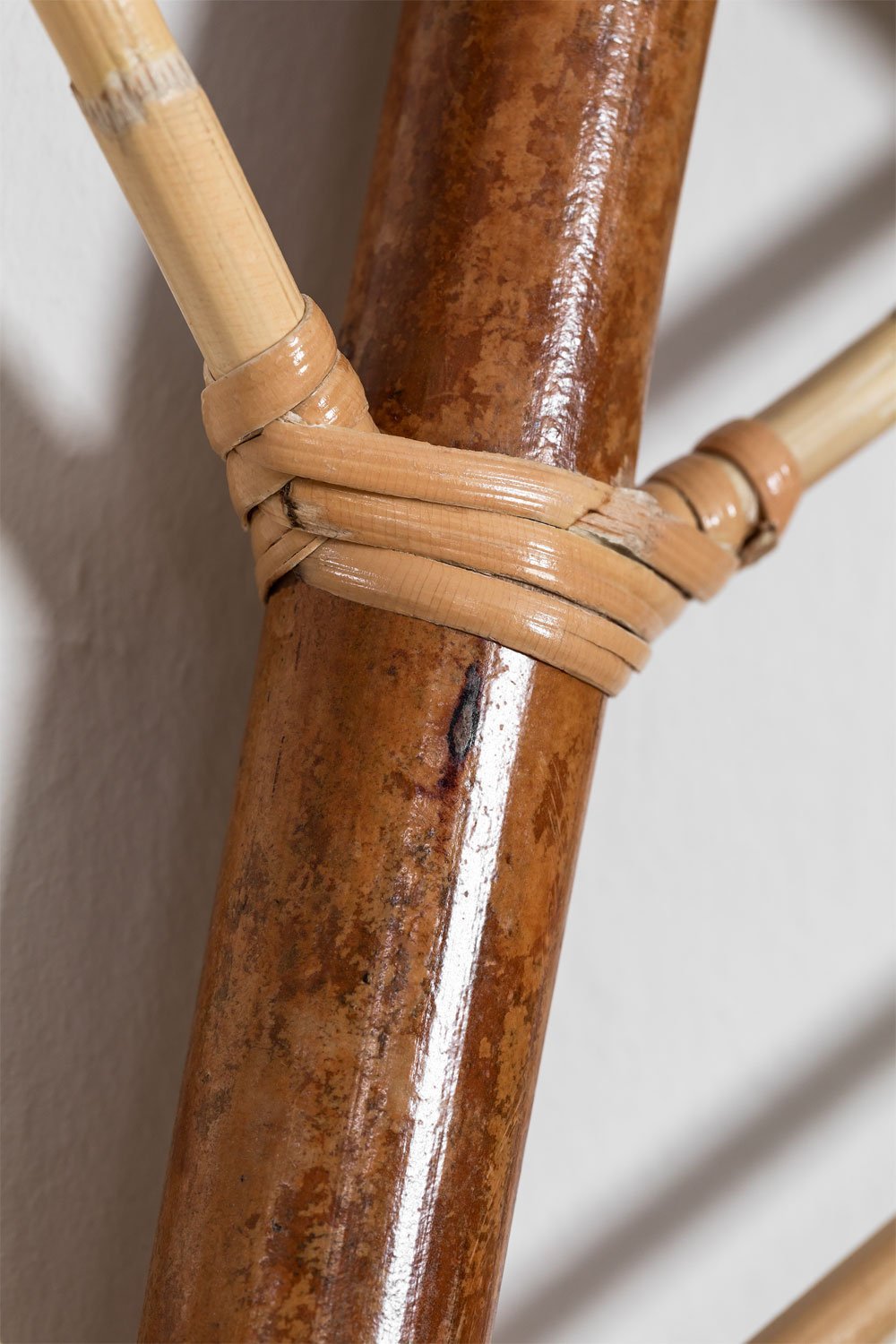 Wezgłowie łóżka 150cm z rattanu Rattan Cobany, obrazek w galerii 6