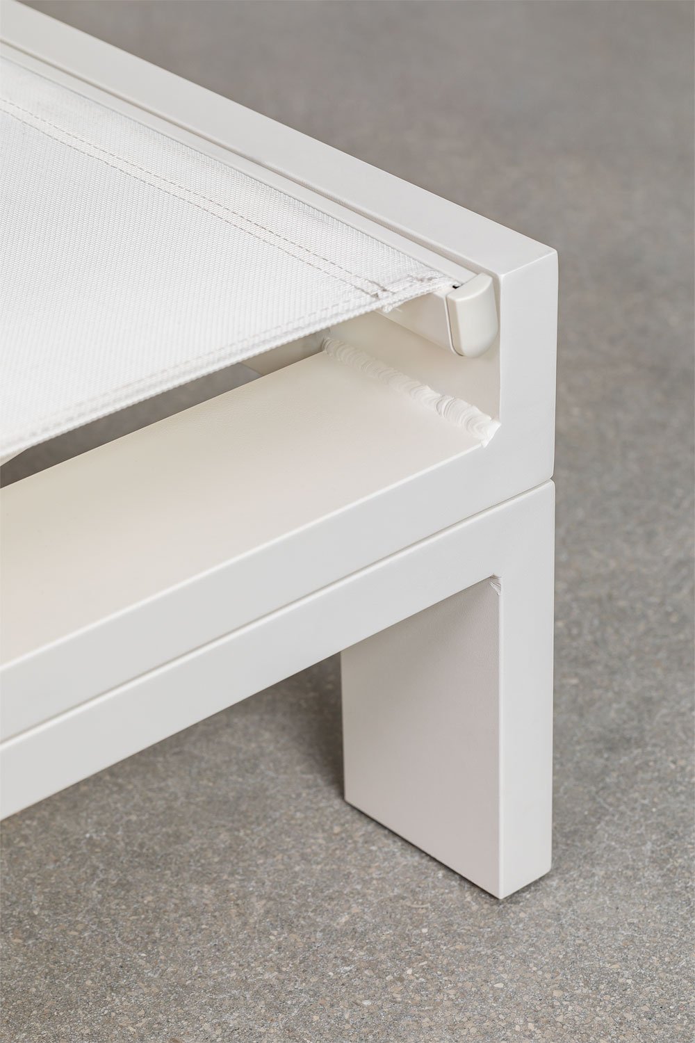 Leżak aluminiowy z poduszką Akelia, obrazek w galerii 6