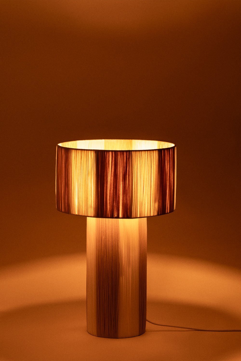 Lampa stołowa Evora Rafia, obrazek w galerii 4