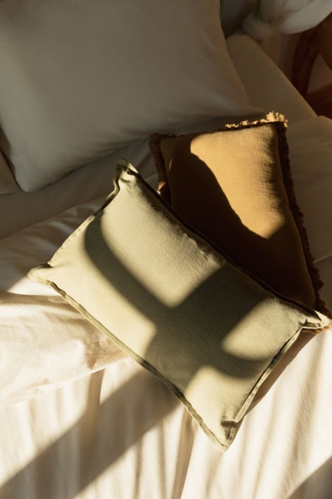 Zielone poduszki SKLUM