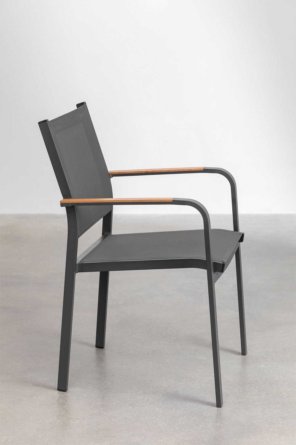 Krzesło ogrodowe Archer z możliwością sztaplowania, obrazek w galerii 2
