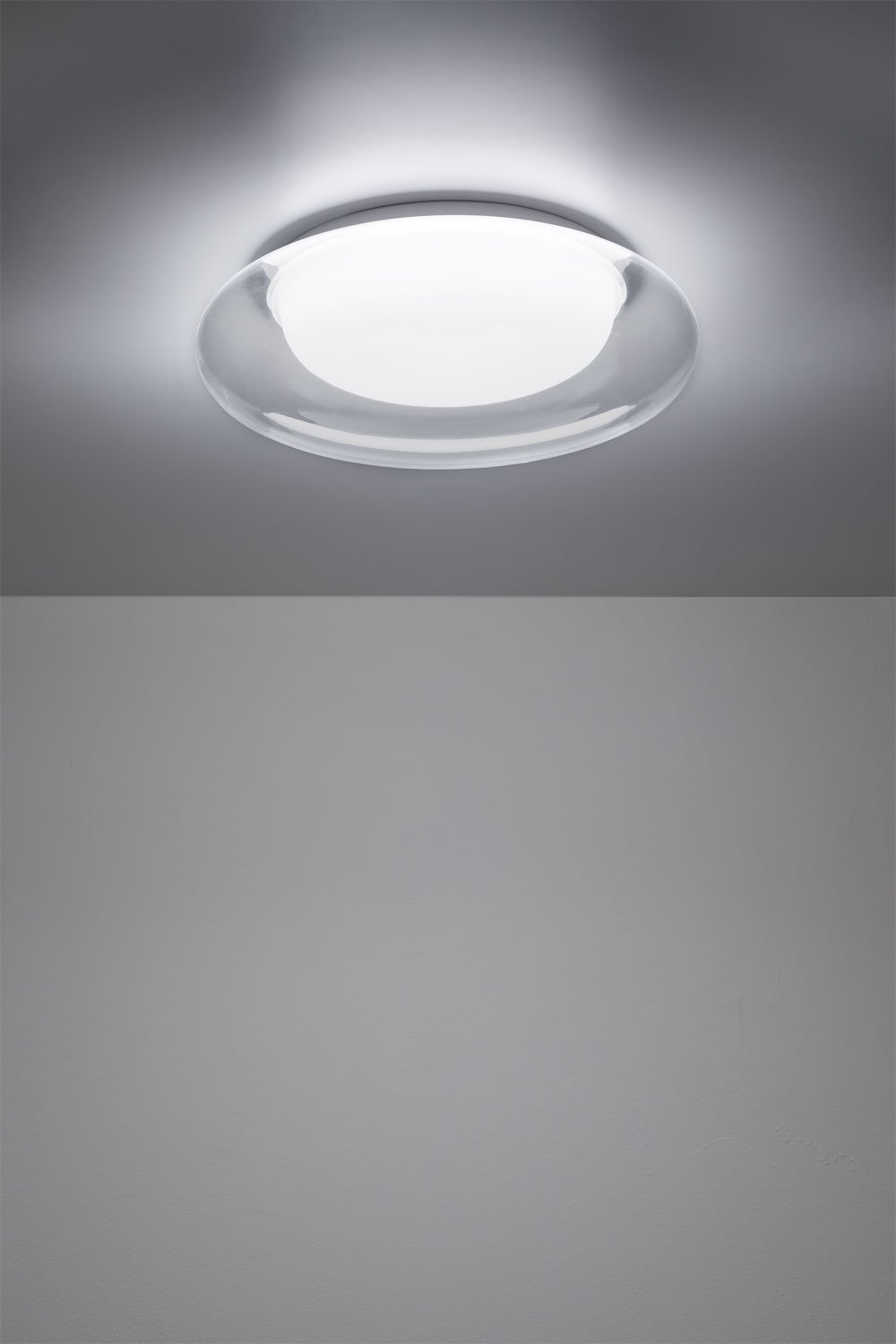 Lampa sufitowa LED z metakrylanu i metalu Vermer , obrazek w galerii 2