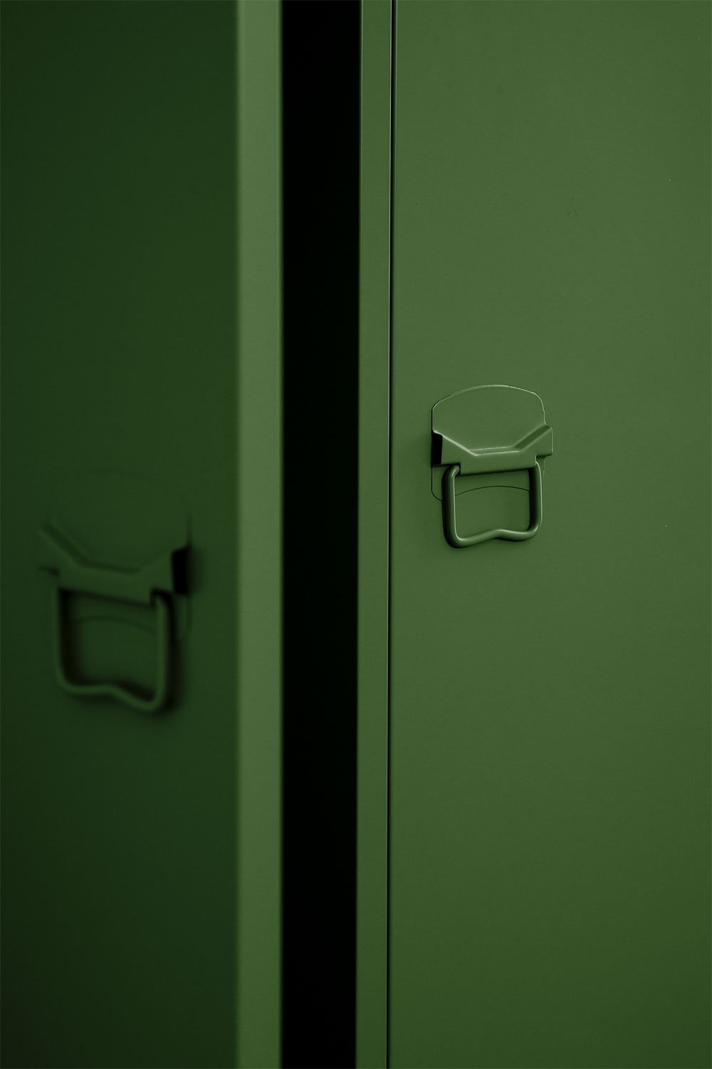 Szafa typu locker 2-drzwiowa 80x180 cm ze stali zielony pesto Pohpli, obrazek w galerii 5